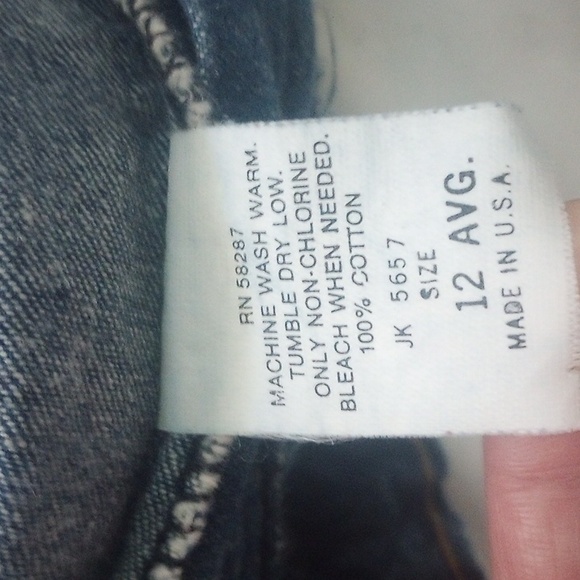 Vintage Congo Trader Wide legged Capris Size 12 - Picture 4 of 4